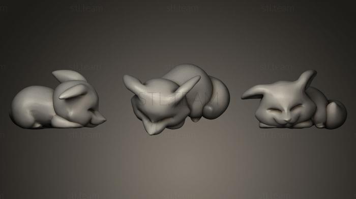 3D модель Сонная лиса (STL)